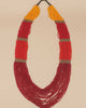 Sunrise Statement Beaded Necklace