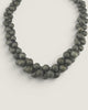 Gunmetal Layered Statement Necklace