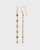 Dainty Tourmaline Dangle Earrings