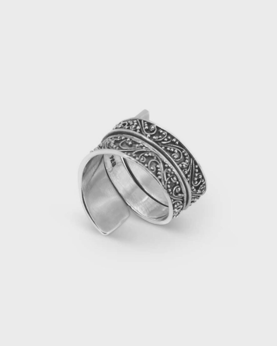 Sterling Silver Filigree Ring