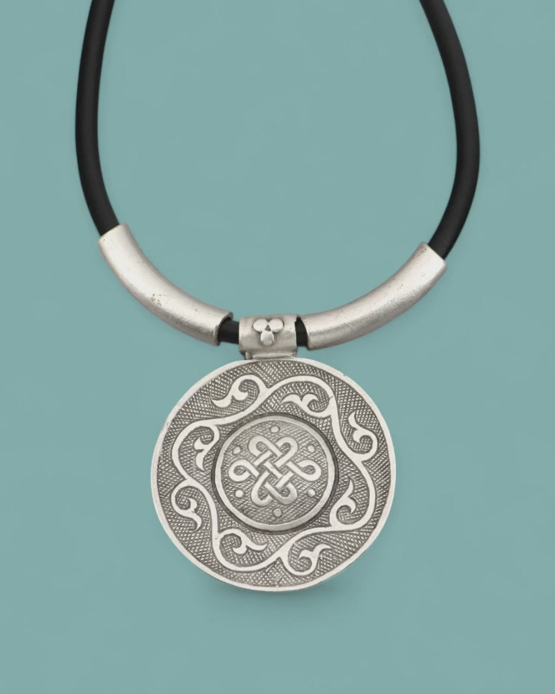Eternal Path Knot Necklace