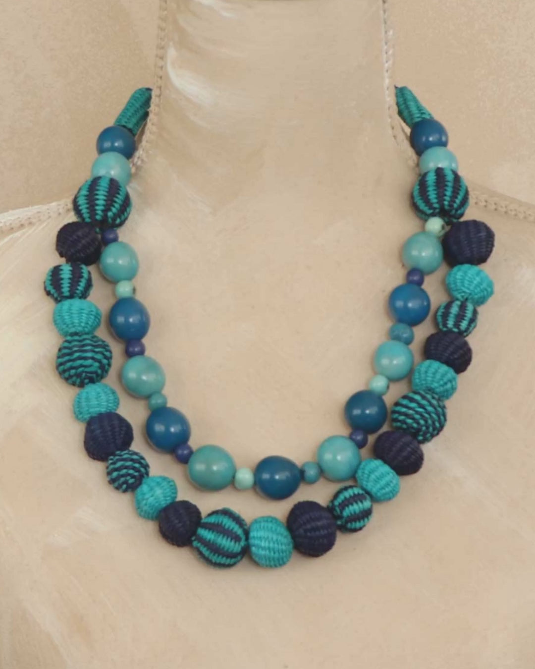 Acai Iraca Sea Tones Necklace