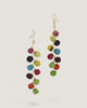 Kantha Multi-Color Bead Earrings