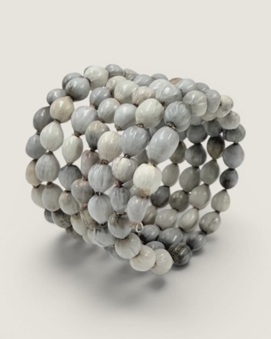 Natural Job's Tears Wrap Bracelet