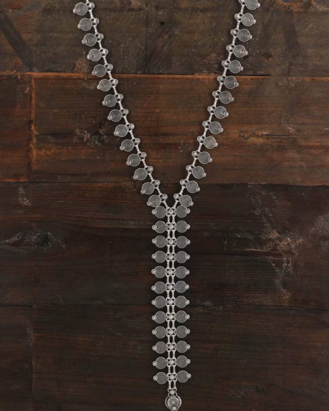 Spiral Elegance Y Necklace