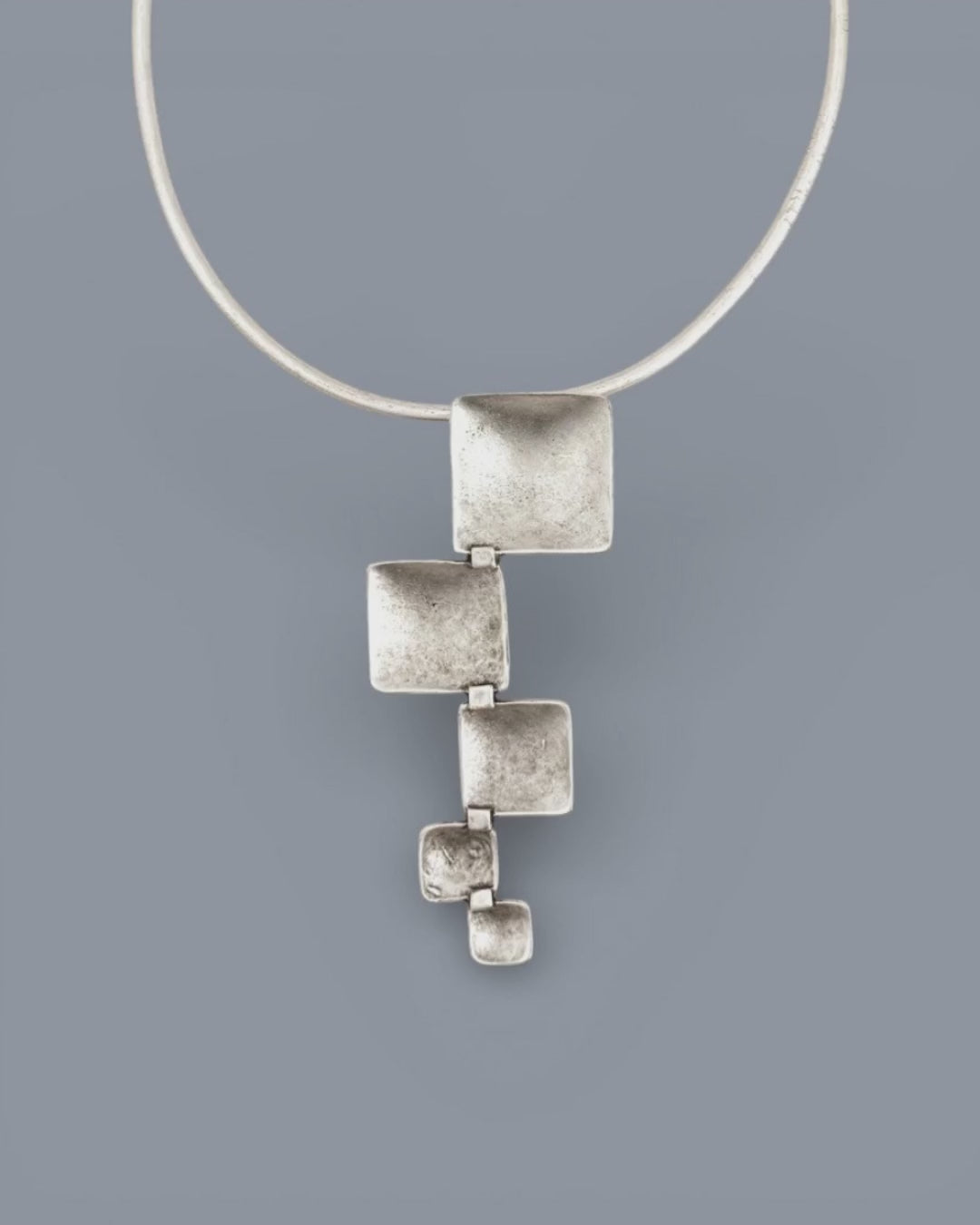 Modern Geometric Collar Necklace