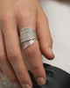 Hilltribe Silver Fish Wrap Ring