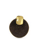 Handcrafted Brass Organic Ring