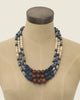 Indigo Wood Sodalite Necklace