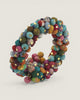 Multi Colored Textile Bracelet