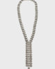 Swirly Circle Y Necklace