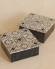 Silver Arabesque Leather Jewelry Box