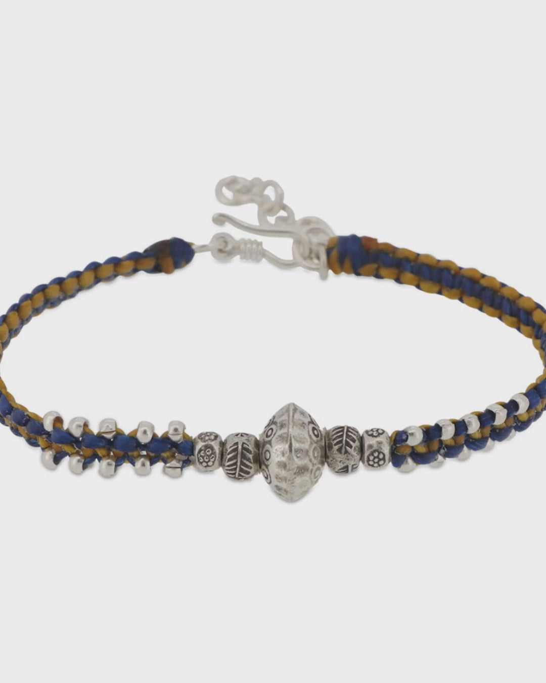 Duotone Sterling Silver Bracelet