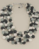 Midnight Shades Wood Necklace