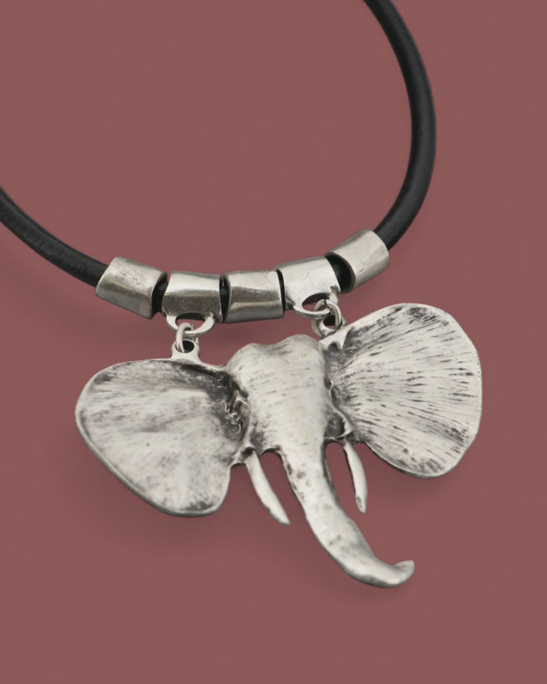 Majestic Elephant Pendant Necklace