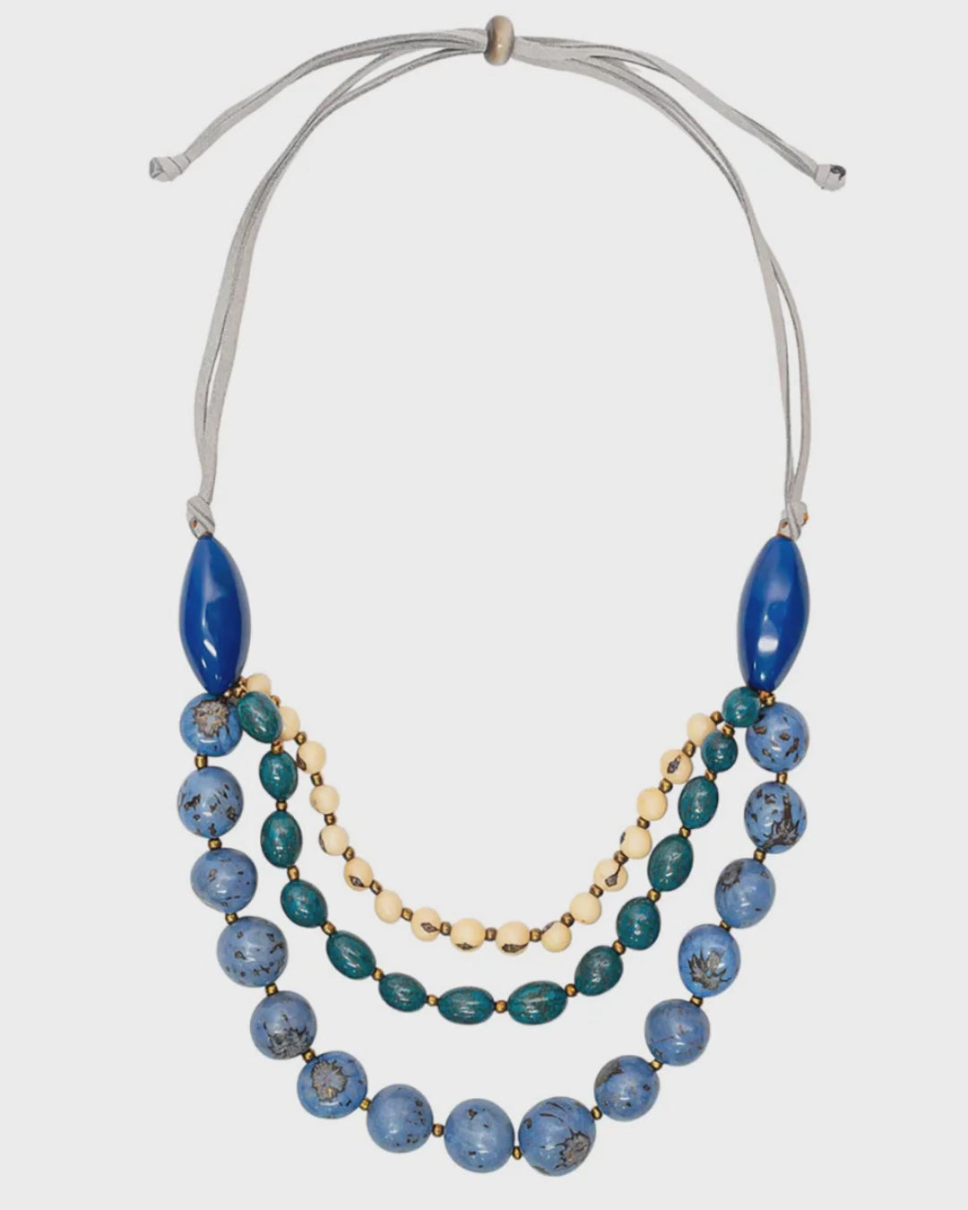 Idra Multi-Strand Bead Necklace