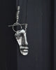 Abstract Face Pendant Statement Necklace