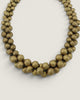 Antique Gold Layered Statement Necklace