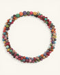 Fair trade memory wire necklace