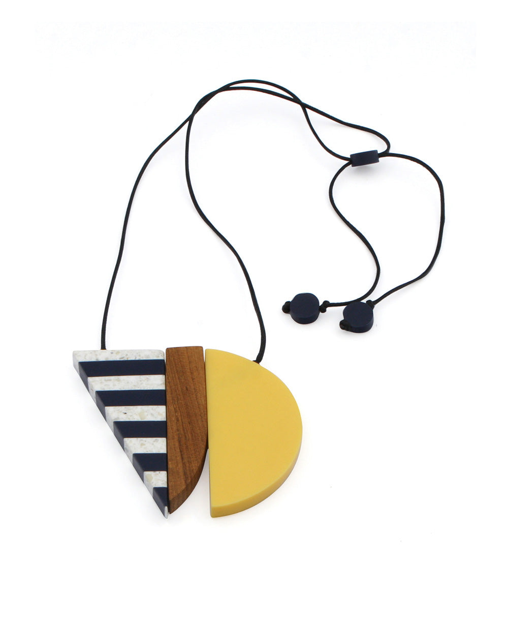 Geometric Statement Necklace
