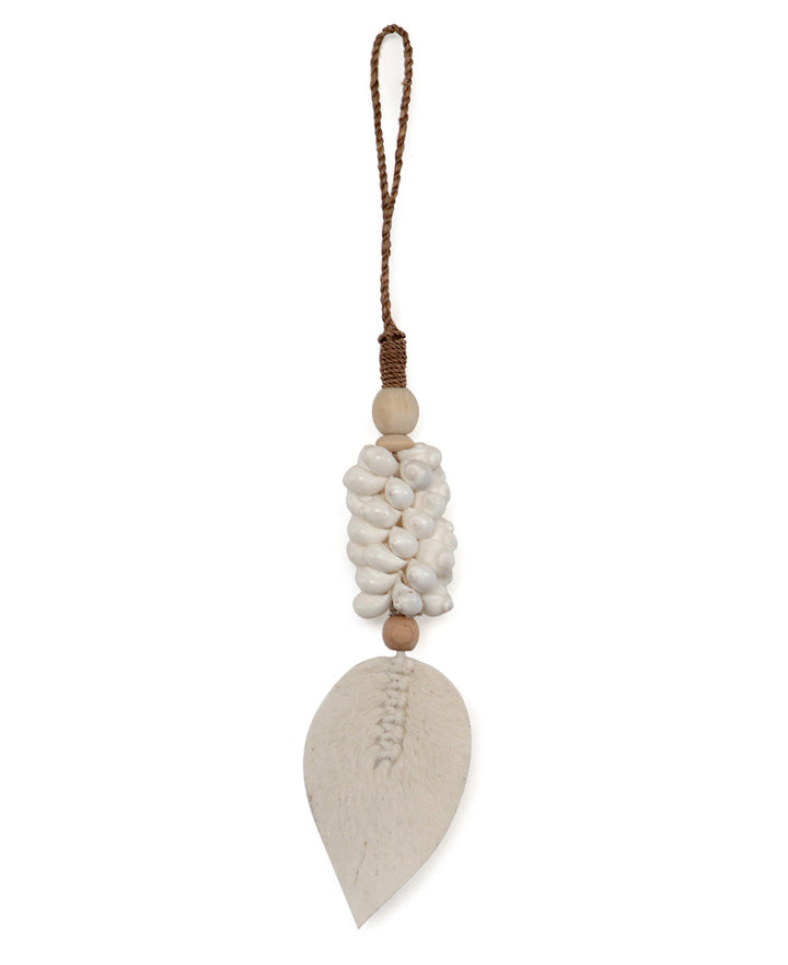 Leaf and Shell Wall Hanging