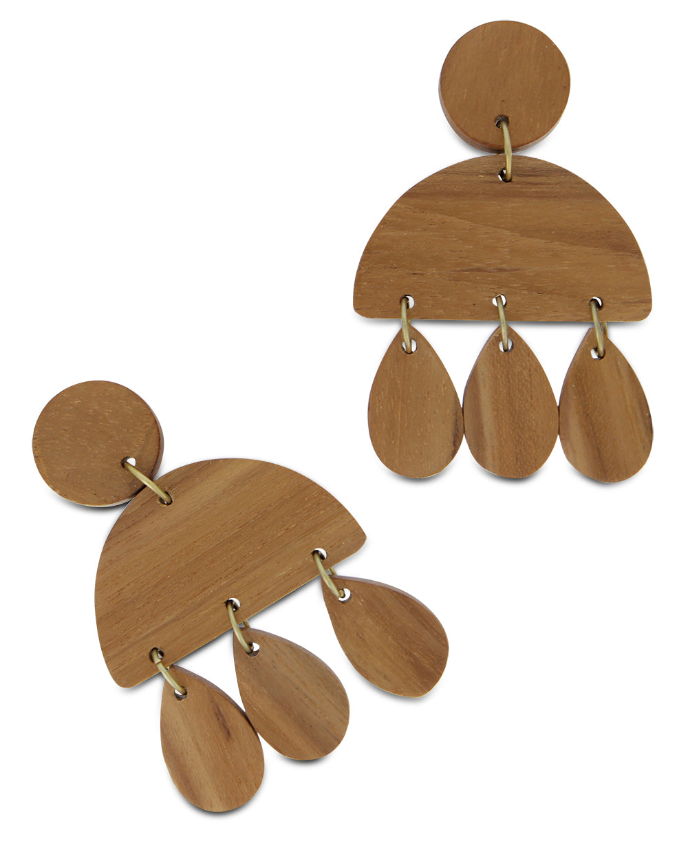 Wood Earrings