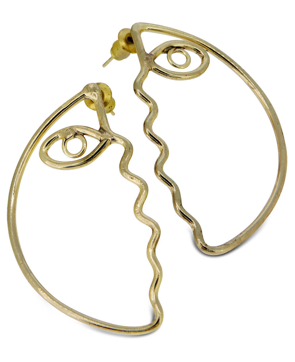 Abstract Earrings