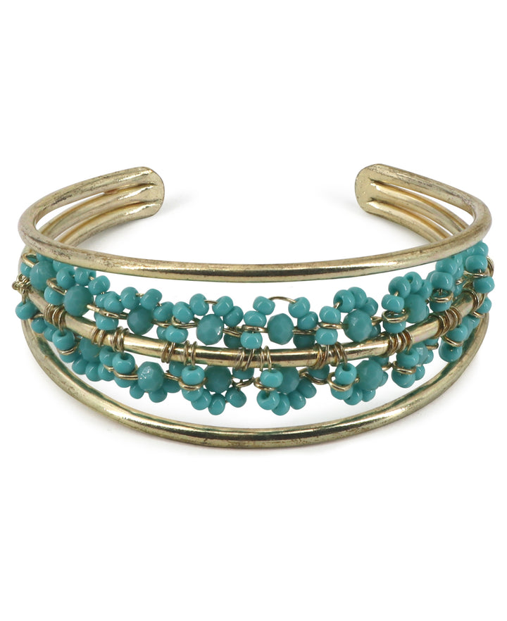 Beads Wire Wrapped Bracelet