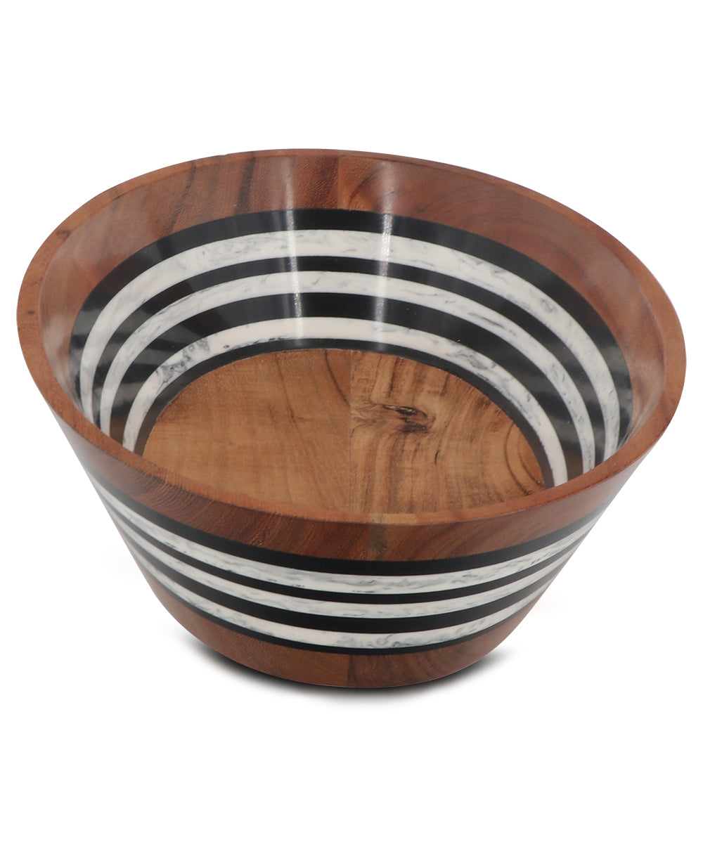 Inlay Wood Bowl