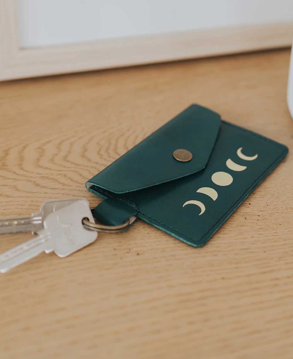 Key Ring With Card Holder