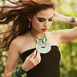 Turquoise-tone Necklace