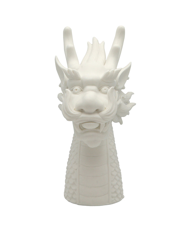 Dragon Porcelain Bust