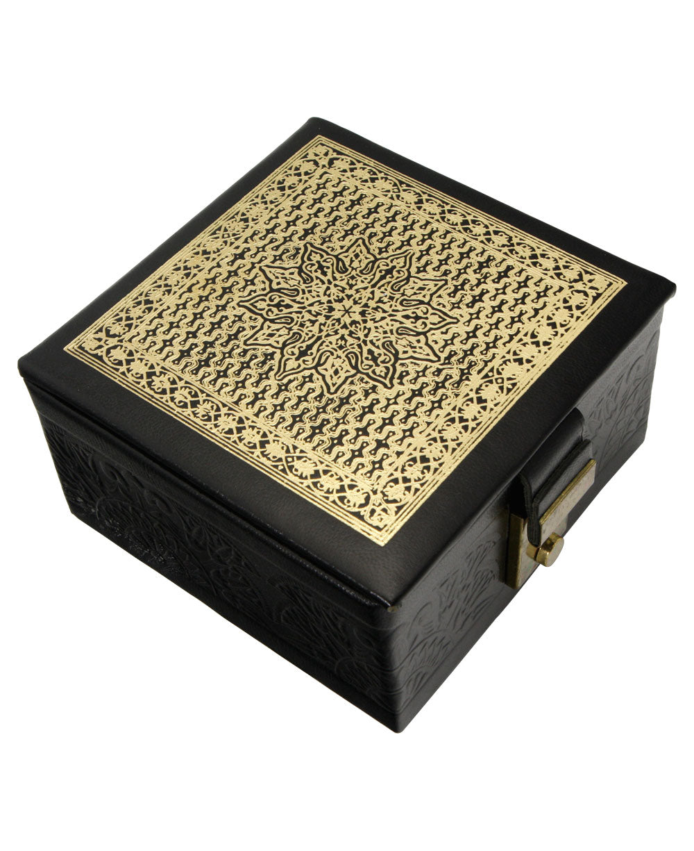 Egyptian Leather Jewelry Box