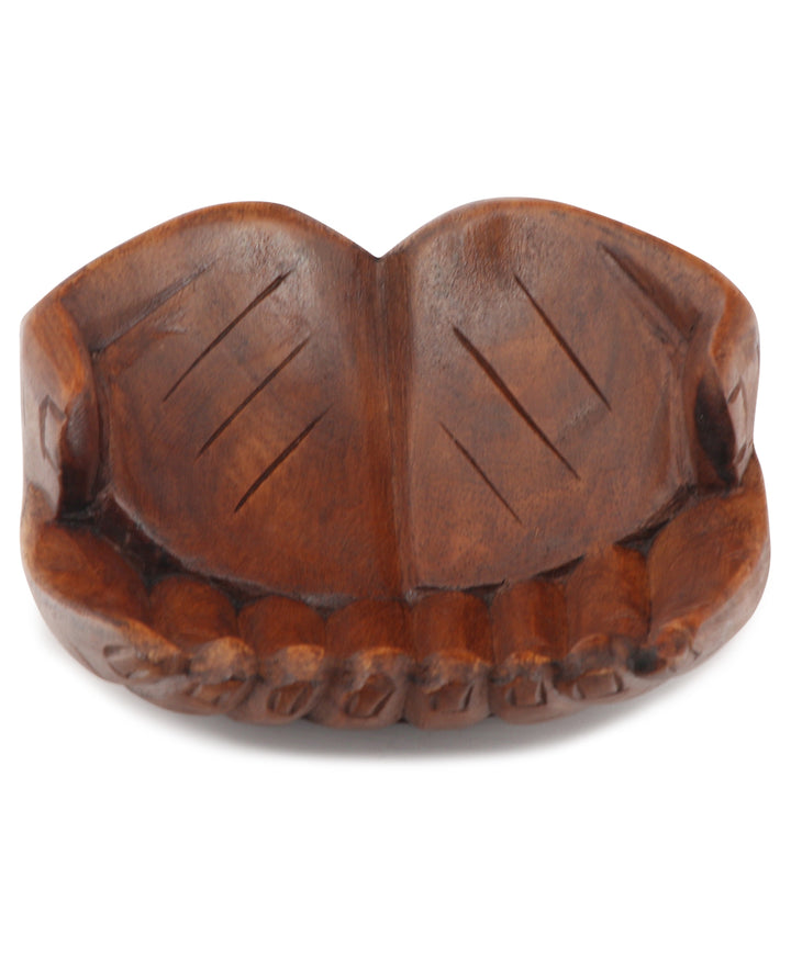 Wooden Carving and Display Bowl