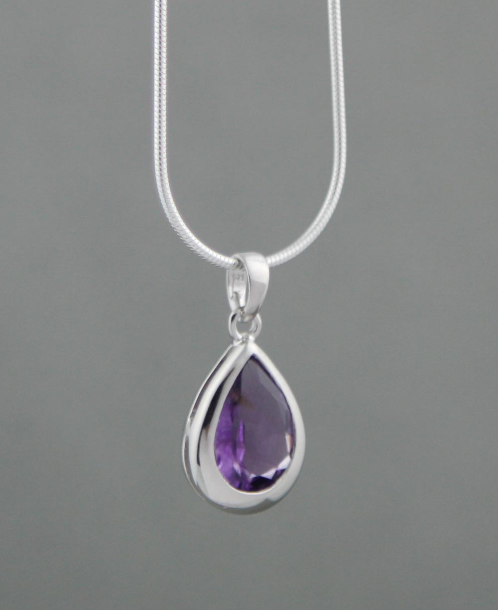 Teardrop Charm Pendant