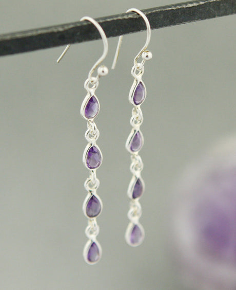 Amethyst Gemstone Earrings