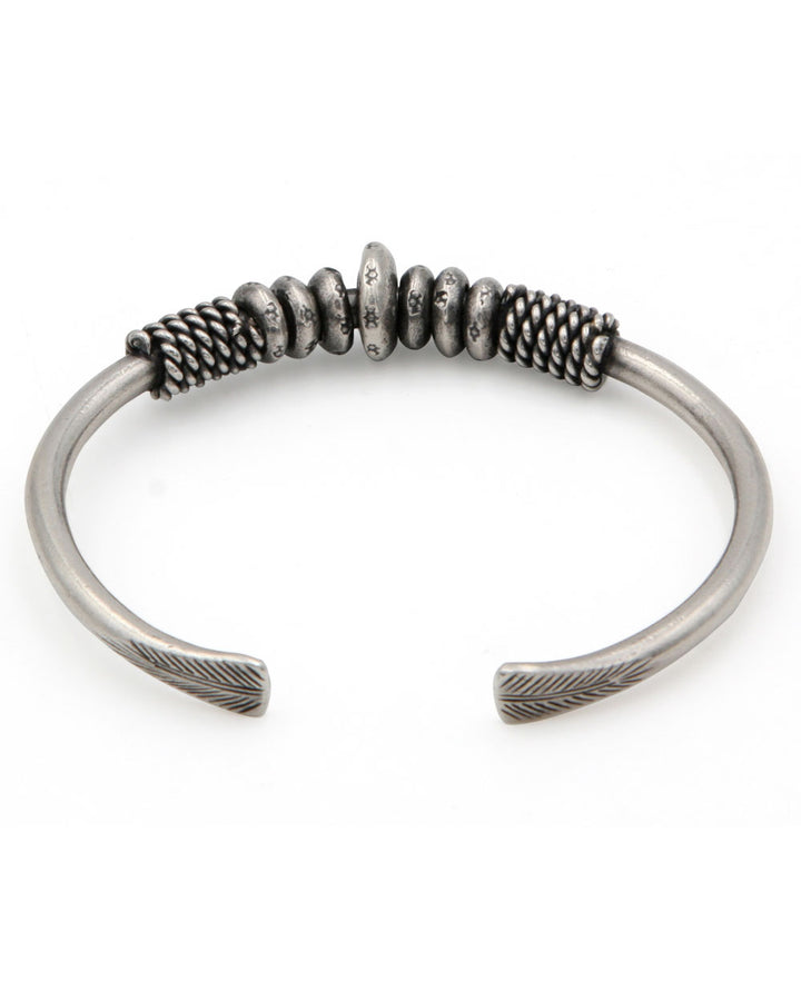 Stacked Rings Cuff Bracelet