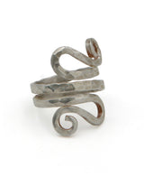 Textured Tendril Ring