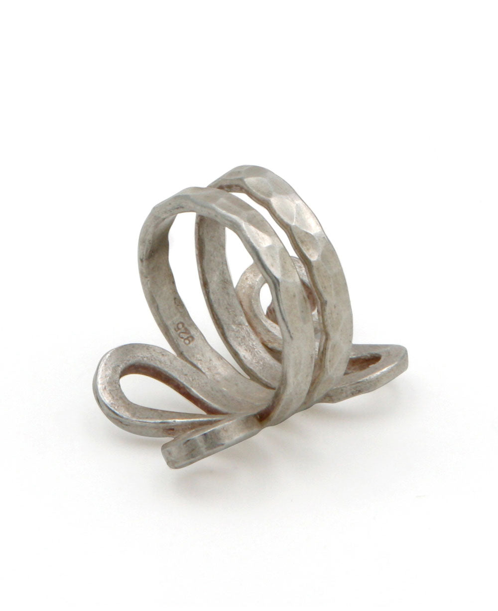 Textured Tendril Ring