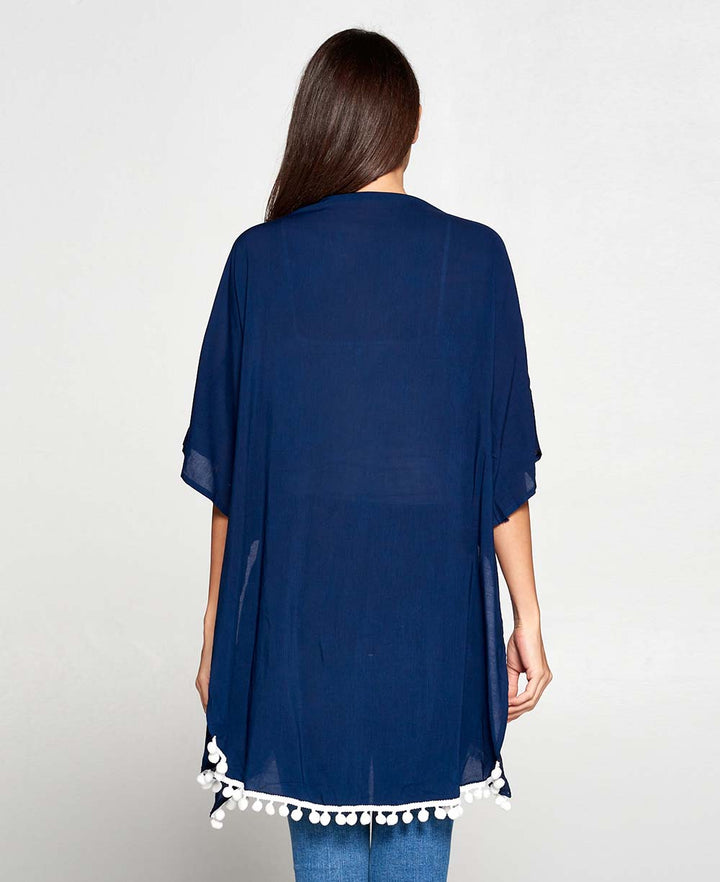 Indigo Kimono Wrap