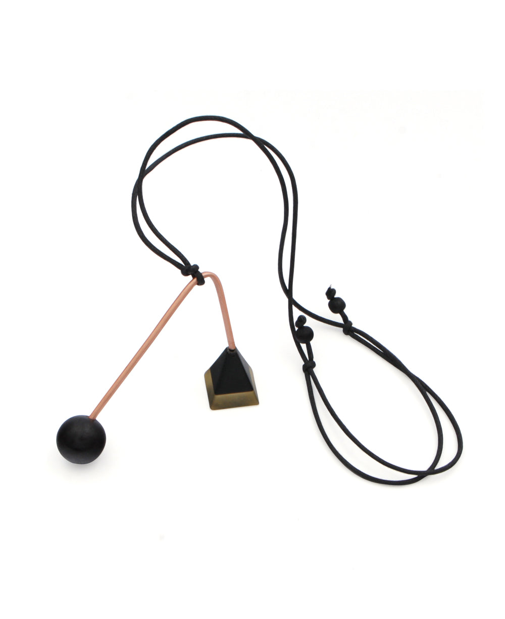 Geometric Balance Necklace