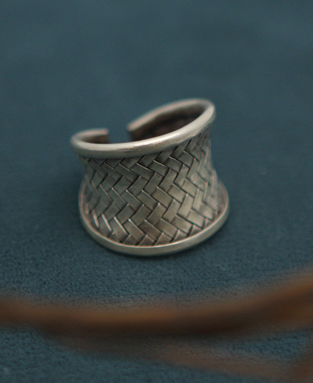 Hill Tribe Basketweave Ring