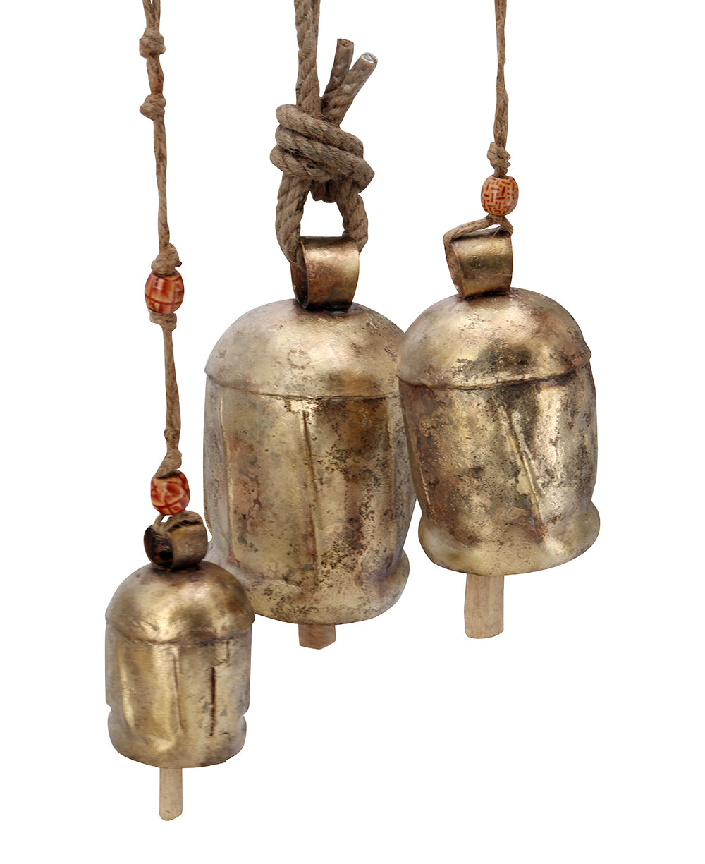 Traditional Indian Copper Cow Bells, Fair Trade – Cultural Elements