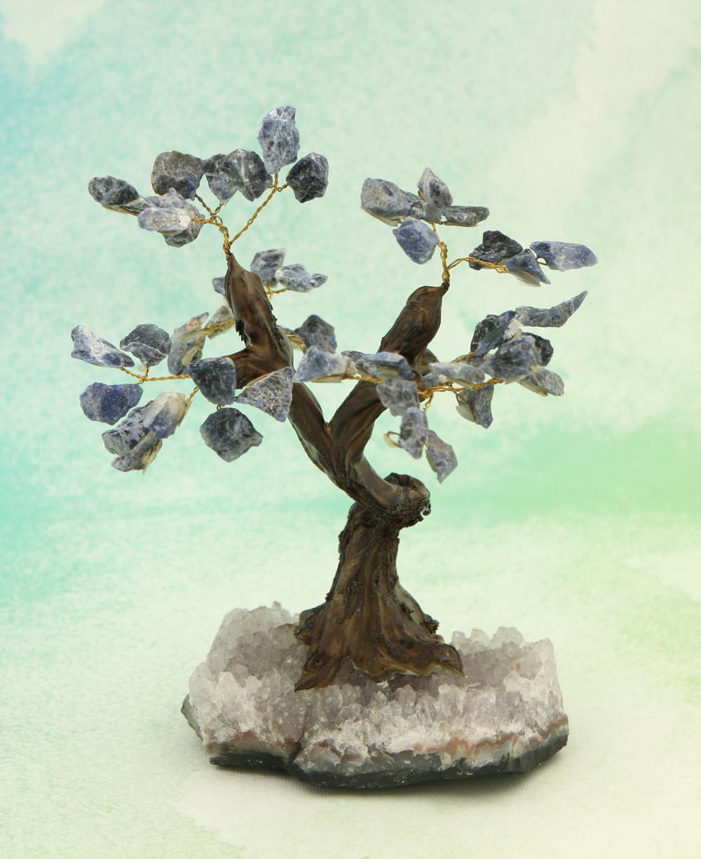 Blue Sodalite Gemstone Tree