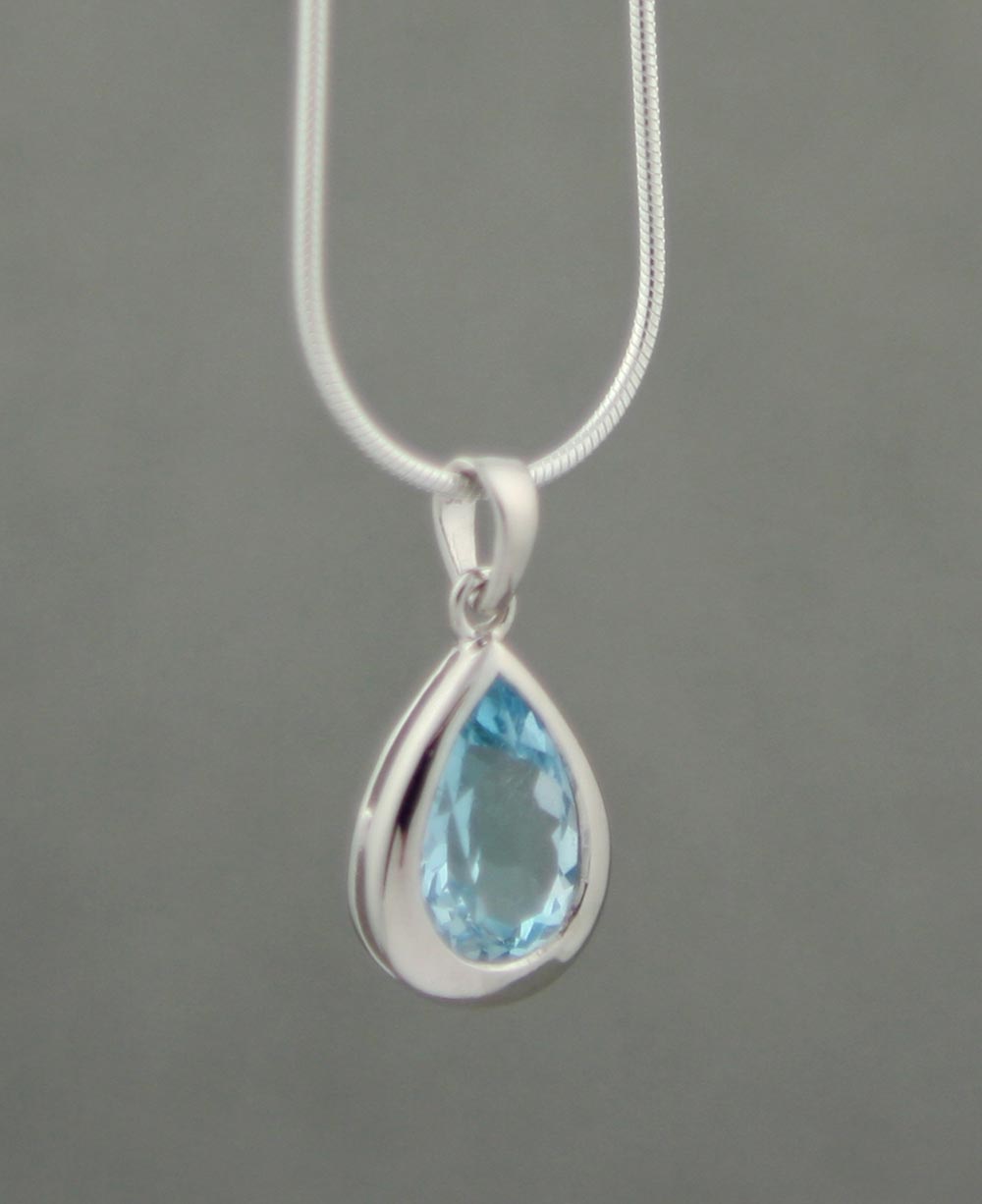 Teardrop Charm Pendant