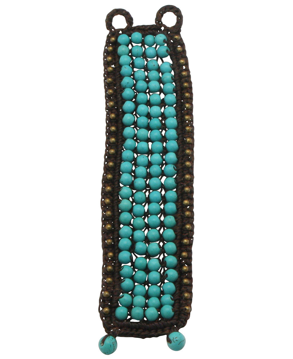 Turquoise Bead Bracelet