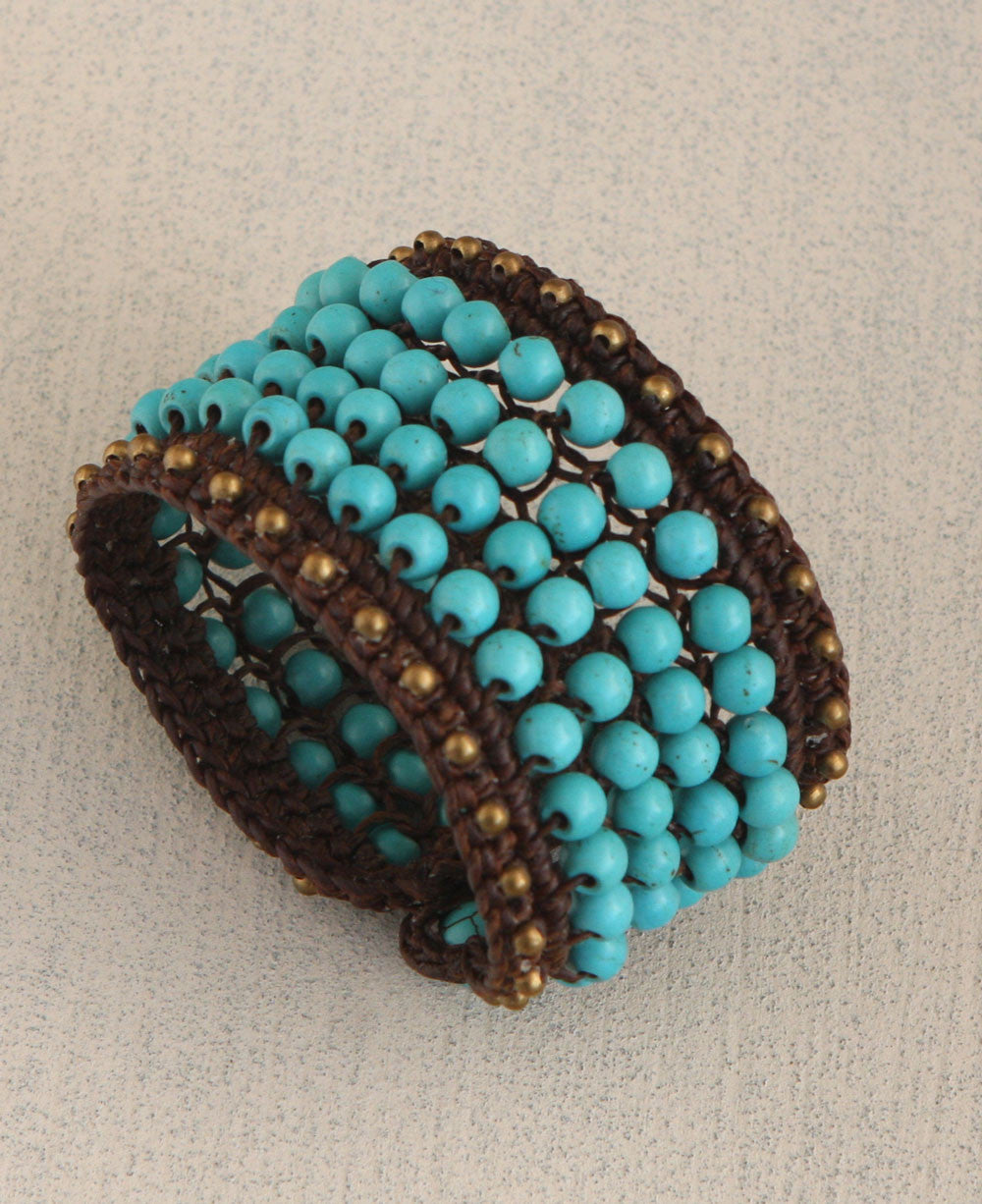 Turquoise Bead Bracelet