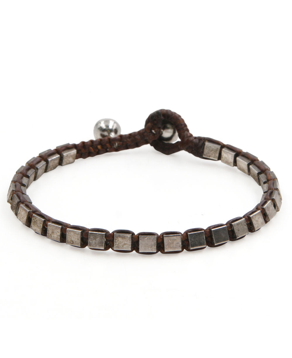 Cube Bead Bracelet