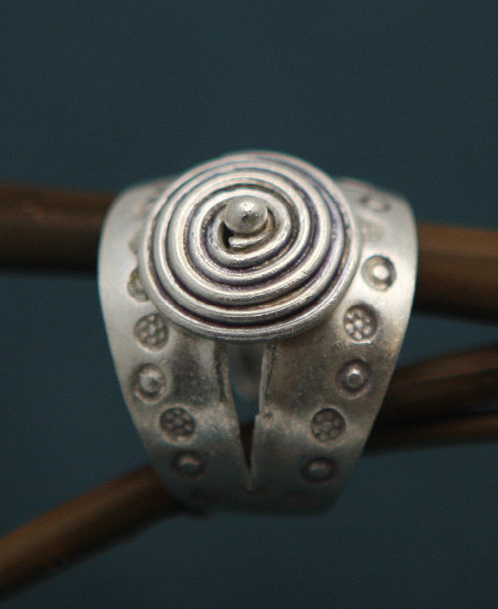Hill Tribe Bullseye Ring