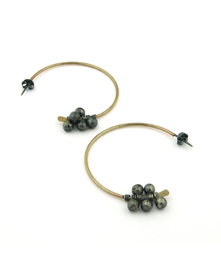Lunar Hoop Earrings